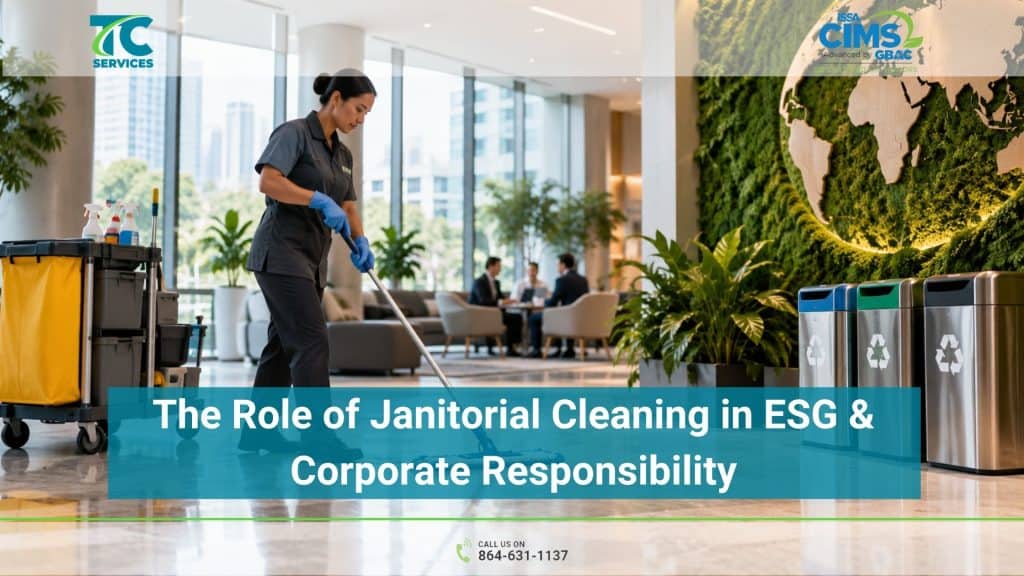 The Role of Janitorial Cleaning in ESG & Corporate Responsibility